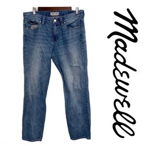 Madewell Women’s Relaxed Fit Cropped Boyjean